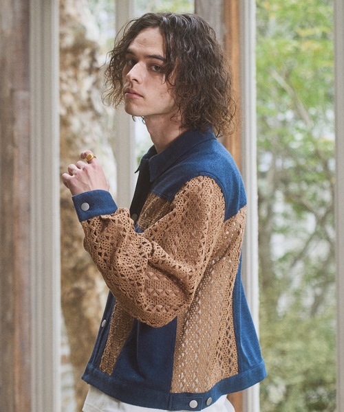 CASPER JOHN（キャスパージョン）の「Lace docking G-jumper/レース