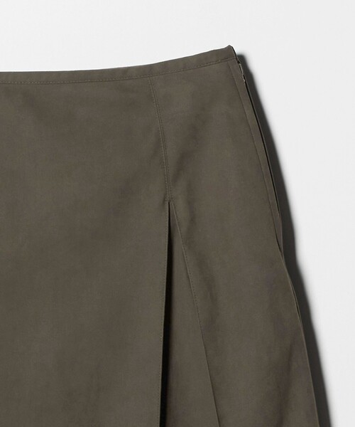 ATTISESSION（アティセッション）の「＜ATTISESSION＞スエードライク フリンジ スカート（スカート・レディース・パープル/オリーブ・38/36）」の4枚目の写真