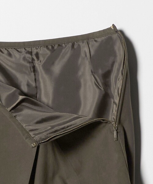 ATTISESSION（アティセッション）の「＜ATTISESSION＞スエードライク フリンジ スカート（スカート・レディース・パープル/オリーブ・38/36）」の7枚目の写真