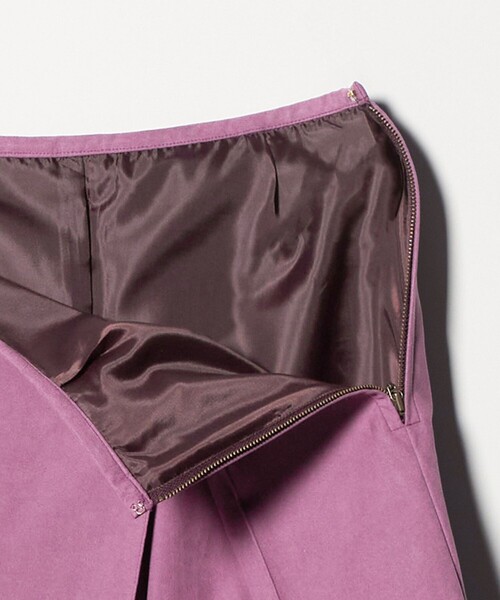 ATTISESSION（アティセッション）の「＜ATTISESSION＞スエードライク フリンジ スカート（スカート・レディース・パープル/オリーブ・38/36）」の13枚目の写真