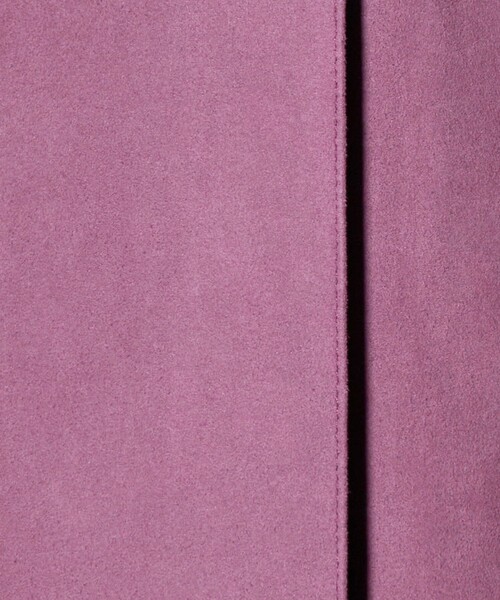 ATTISESSION（アティセッション）の「＜ATTISESSION＞スエードライク フリンジ スカート（スカート・レディース・パープル/オリーブ・38/36）」の14枚目の写真