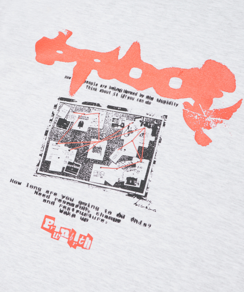 BROWNBREATH(ブラウンブレス)の「RESEARCH TEE - ASH(Tシャツ/カットソー・レディース・その他・M/XL/L)」の3枚目の写真