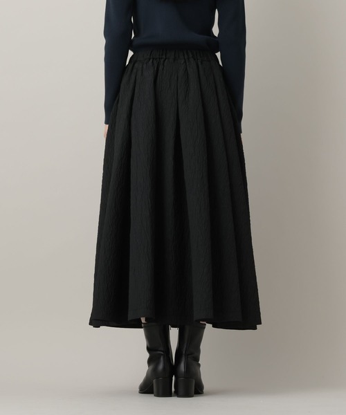 A part by（アパートバイ）の「ジャガードフレアスカート（スカート・レディース・ブラック/アイボリー・FREE）」の12枚目の写真