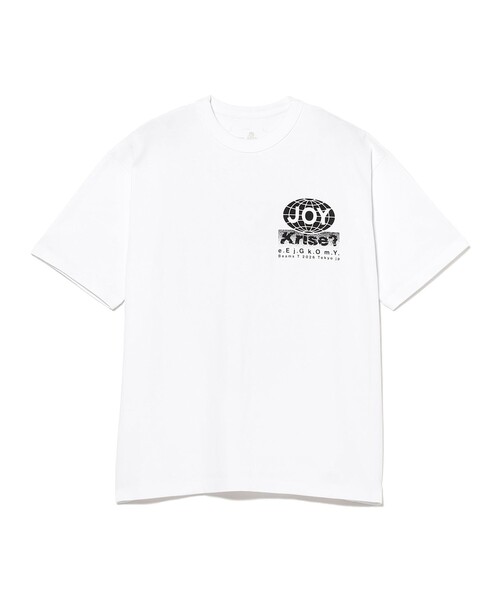 BEAMS T(ビームスティー)の「Eric Elms / Short Sleeve T-Shirt②(Tシャツ/カットソー・メンズ・ホワイト・SMALL/LARGE/X-LARGE/MEDIUM)」の1枚目の写真