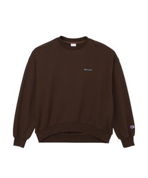 【Champion/チャンピオン】レディース クルーネックスウェットシャツ