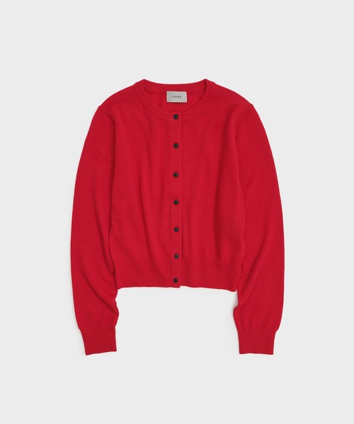 CONZ(コンズ)の「MERINO WOOL ENSEMBLE KNIT(ニット/セーター・レディース・レッド/グレー/ブラウン・FREE)」の5枚目の写真