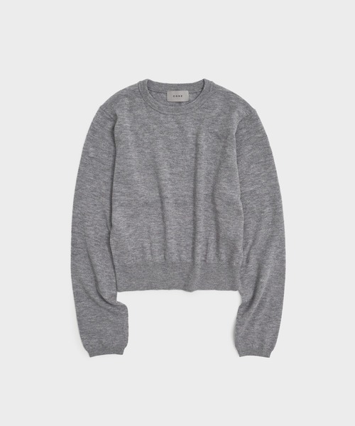 CONZ(コンズ)の「MERINO WOOL ENSEMBLE KNIT(ニット/セーター・レディース・レッド/グレー/ブラウン・FREE)」の10枚目の写真