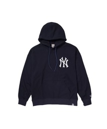 ファナティクス【Fanatics】‐ ニューヨーク ヤンキース エンブレムロゴ パーカー【New York Yankees EMBLEM LOGO HOODIE NAVY ML0625FW0004】