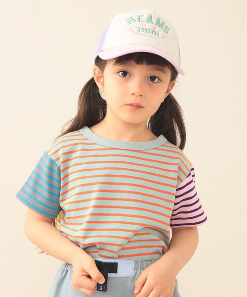BEAMS mini(ビームスミニ)の「【WEB限定】ボーダー ショートスリーブ Tシャツ 2026SS(90~140cm)(Tシャツ/カットソー・キッズ・その他1/その他・140/130/120/110/100/90)」の5枚目の写真