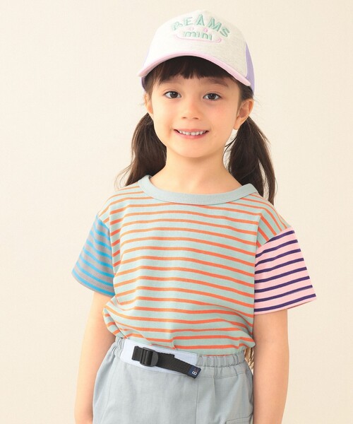 BEAMS mini(ビームスミニ)の「【WEB限定】ボーダー ショートスリーブ Tシャツ 2026SS(90~140cm)(Tシャツ/カットソー・キッズ・その他1/その他・140/130/120/110/100/90)」の6枚目の写真