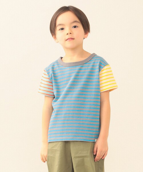 BEAMS mini(ビームスミニ)の「【WEB限定】ボーダー ショートスリーブ Tシャツ 2026SS(90~140cm)(Tシャツ/カットソー・キッズ・その他1/その他・140/130/120/110/100/90)」の8枚目の写真