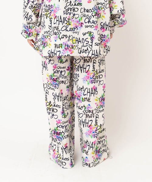 RNA（アールエヌエー）の「R4431 カオスラブフラワーパンツ（その他パンツ・レディース・ホワイト/ブラック・MEDIUM）」の5枚目の写真
