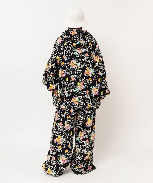RNA（アールエヌエー）の「R4431 カオスラブフラワーパンツ（その他パンツ・レディース・ホワイト/ブラック・MEDIUM）」の7枚目の写真