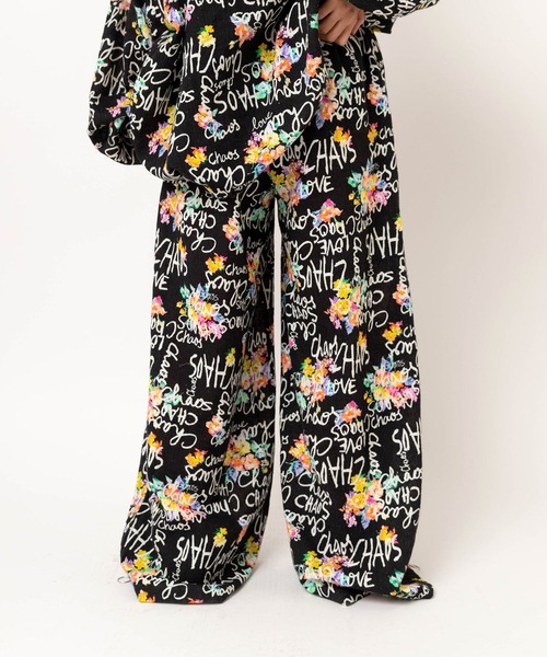RNA（アールエヌエー）の「R4431 カオスラブフラワーパンツ（その他パンツ・レディース・ホワイト/ブラック・MEDIUM）」の19枚目の写真