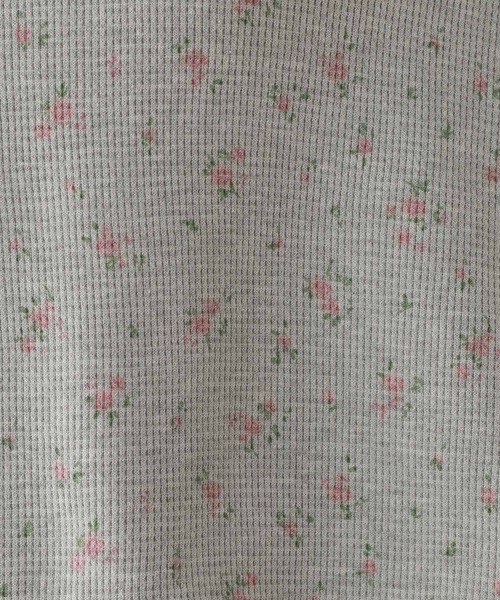 RAGEBLUE（レイジブルー）の「ワッフルフラワーパーカー（パーカー・レディース・グレー/ピンク・FREE）」の20枚目の写真