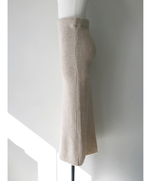 celon(セロン)の「textured peplum knit set(ワンピース・レディース・ブラウン/ベージュ・FREE)」の7枚目の写真
