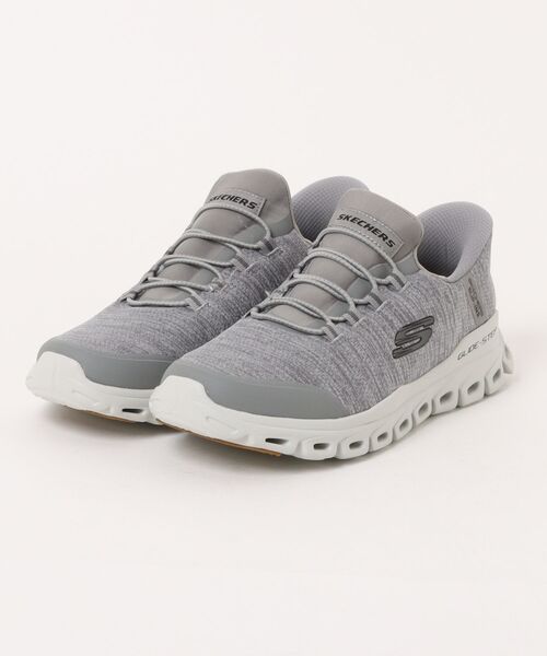 SKECHERS（スケッチャーズ）の「《SKECHERS》GLIDE-STEP-ZEFYR（スニーカー・メンズ・グレー/ブラック/ネイビー・25.5cm/26.0cm/26.5cm/27.0cm/27.5cm/28.0cm）」の2枚目の写真