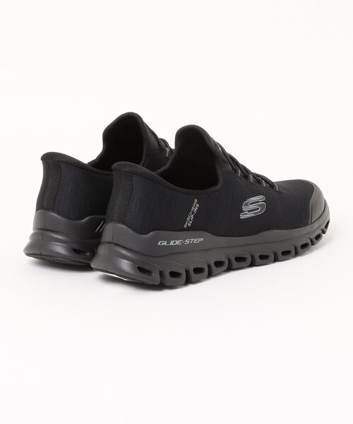 SKECHERS（スケッチャーズ）の「《SKECHERS》GLIDE-STEP-ZEFYR（スニーカー・メンズ・グレー/ブラック/ネイビー・25.5cm/26.0cm/26.5cm/27.0cm/27.5cm/28.0cm）」の4枚目の写真