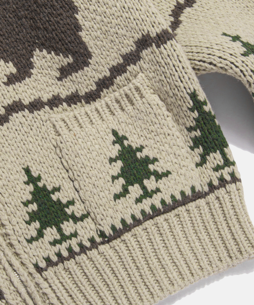 ESPIONAGE(エスピオナジ)の「Cowichan Heavy Cardigan Grizzly Bear(カーディガン/ボレロ・レディース・その他・L/XL/M)」の8枚目の写真