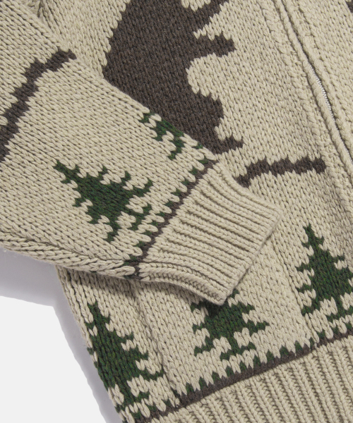 ESPIONAGE(エスピオナジ)の「Cowichan Heavy Cardigan Grizzly Bear(カーディガン/ボレロ・レディース・その他・L/XL/M)」の9枚目の写真