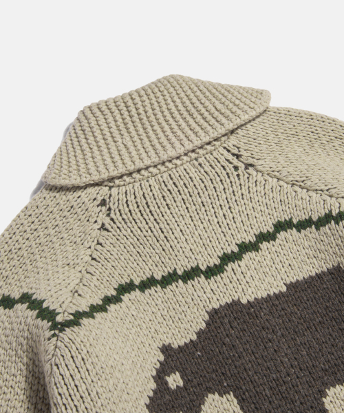 ESPIONAGE(エスピオナジ)の「Cowichan Heavy Cardigan Grizzly Bear(カーディガン/ボレロ・レディース・その他・L/XL/M)」の10枚目の写真