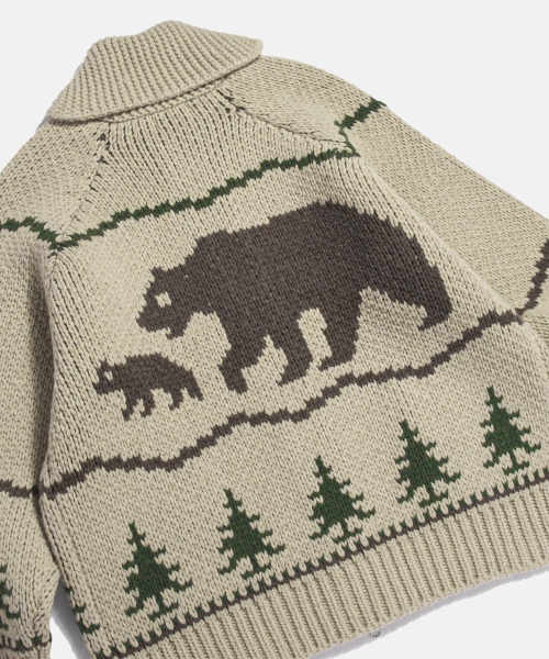 ESPIONAGE(エスピオナジ)の「Cowichan Heavy Cardigan Grizzly Bear(カーディガン/ボレロ・レディース・その他・L/XL/M)」の11枚目の写真