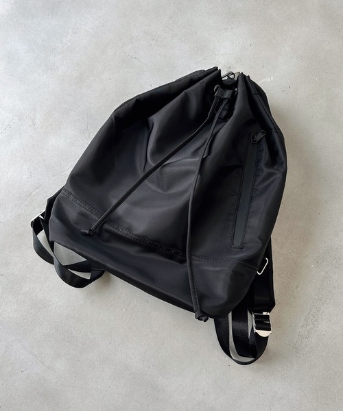 UNDERSTATEMENTs（アンダーステイトメント）の「【ユニセックス】2WAYカラビナナイロンテックショルダーバッグ（ショルダーバッグ・メンズ・ブラック/シルバー・FREE）」の21枚目の写真