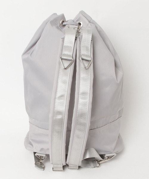 UNDERSTATEMENTs（アンダーステイトメント）の「【ユニセックス】2WAYカラビナナイロンテックショルダーバッグ（ショルダーバッグ・メンズ・ブラック/シルバー・FREE）」の10枚目の写真