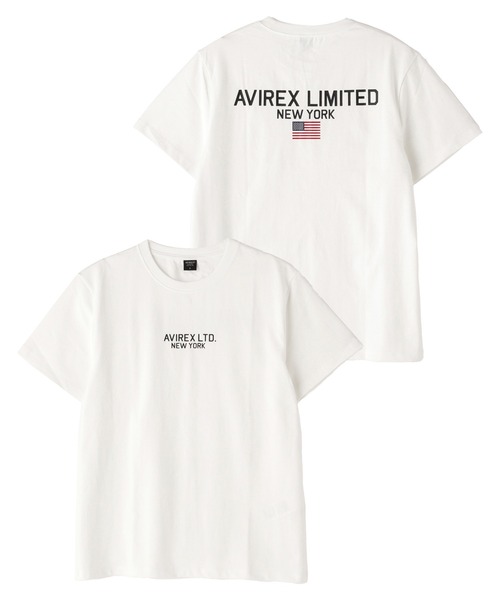 AVIREX(アヴィレックス)の「《WEB&DEPOT限定》AVIREX LIMITED NY T-SHIRT / リミテッド ニューヨーク ティーシャツ / AVIREX / アヴィレックス(Tシャツ/カットソー・メンズ・ホワイト系その他/グレー系カモフラージュ/オフホワイト/ブラック・XX-LARGE/X-LARGE/LARGE/MEDIUM)」の2枚目の写真