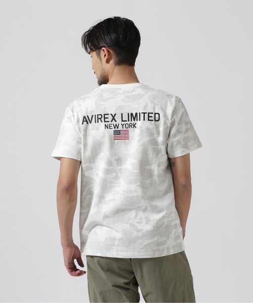 AVIREX(アヴィレックス)の「《WEB&DEPOT限定》AVIREX LIMITED NY T-SHIRT / リミテッド ニューヨーク ティーシャツ / AVIREX / アヴィレックス(Tシャツ/カットソー・メンズ・ホワイト系その他/グレー系カモフラージュ/オフホワイト/ブラック・XX-LARGE/X-LARGE/LARGE/MEDIUM)」の20枚目の写真