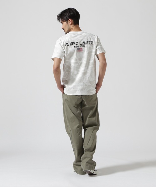 AVIREX(アヴィレックス)の「《WEB&DEPOT限定》AVIREX LIMITED NY T-SHIRT / リミテッド ニューヨーク ティーシャツ / AVIREX / アヴィレックス(Tシャツ/カットソー・メンズ・ホワイト系その他/グレー系カモフラージュ/オフホワイト/ブラック・XX-LARGE/X-LARGE/LARGE/MEDIUM)」の22枚目の写真