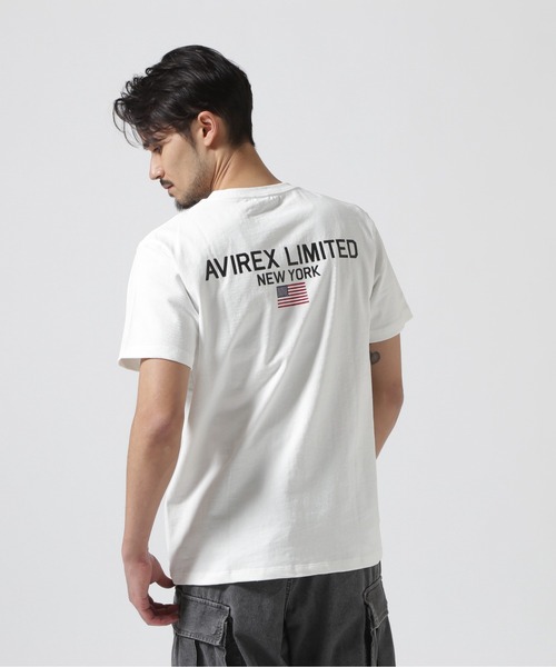AVIREX(アヴィレックス)の「《WEB&DEPOT限定》AVIREX LIMITED NY T-SHIRT / リミテッド ニューヨーク ティーシャツ / AVIREX / アヴィレックス(Tシャツ/カットソー・メンズ・ホワイト系その他/グレー系カモフラージュ/オフホワイト/ブラック・XX-LARGE/X-LARGE/LARGE/MEDIUM)」の6枚目の写真