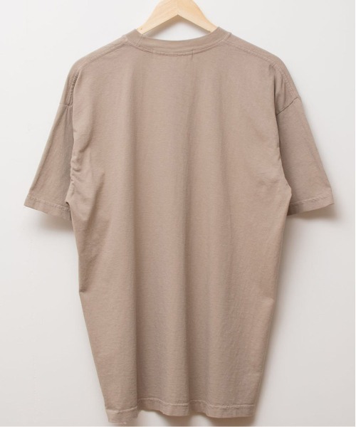 A blends(エイブレンズ)の「A blends 製品染めカレッジロゴプリントTシャツ(Tシャツ/カットソー・メンズ・グレー/ブラック/ベージュ・MEDIUM/LARGE/X-LARGE)」の11枚目の写真