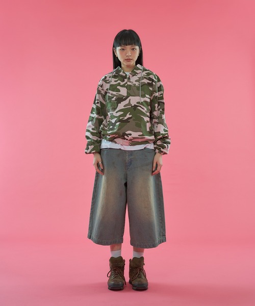 WISH FOR EVER(ウィッシュフォーエバー)の「【 3color / 3size 】DRAW CODE COLOR SCHEME ANORAK / ドローコードカラースキームアノラック(パーカー・メンズ・ピンク/ブルー/オレンジ・MEDIUM/LARGE/SMALL)」の12枚目の写真