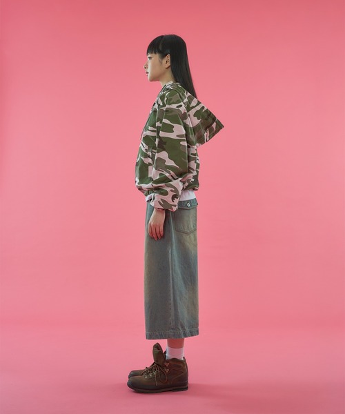 WISH FOR EVER(ウィッシュフォーエバー)の「【 3color / 3size 】DRAW CODE COLOR SCHEME ANORAK / ドローコードカラースキームアノラック(パーカー・メンズ・ピンク/ブルー/オレンジ・MEDIUM/LARGE/SMALL)」の10枚目の写真