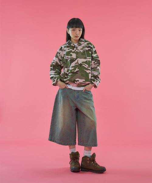 WISH FOR EVER(ウィッシュフォーエバー)の「【 3color / 3size 】DRAW CODE COLOR SCHEME ANORAK / ドローコードカラースキームアノラック(パーカー・メンズ・ピンク/ブルー/オレンジ・MEDIUM/LARGE/SMALL)」の8枚目の写真