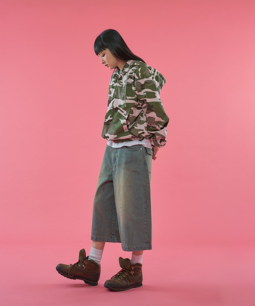 WISH FOR EVER(ウィッシュフォーエバー)の「【 3color / 3size 】DRAW CODE COLOR SCHEME ANORAK / ドローコードカラースキームアノラック(パーカー・メンズ・ピンク/ブルー/オレンジ・MEDIUM/LARGE/SMALL)」の7枚目の写真