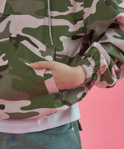 WISH FOR EVER(ウィッシュフォーエバー)の「【 3color / 3size 】DRAW CODE COLOR SCHEME ANORAK / ドローコードカラースキームアノラック(パーカー・メンズ・ピンク/ブルー/オレンジ・MEDIUM/LARGE/SMALL)」の22枚目の写真