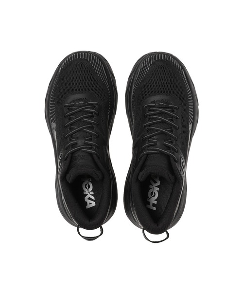 HOKA（ホカ）の「W BONDI 7 1110519-BBLC（スニーカー・レディース・ブラック・24.5cm/24cm/23.5cm/23cm/25cm）」の5枚目の写真