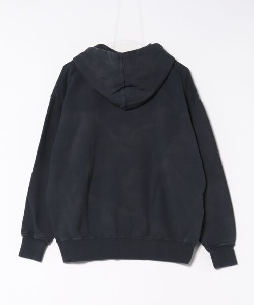 HOLLYWOOD RANCH MARKET（ハリウッドランチマーケット）の「ハートインワッペンFADEジップパーカ（パーカー・メンズ・ブラック・S/M/L/XL）」の2枚目の写真