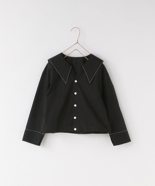 LOWRYS FARM（ローリーズファーム）の「セーラーシャツＬＳ　642963（シャツ/ブラウス・キッズ・ベージュ/ブラック/オフホワイト・120cm/110cm/130cm/150cm/140cm）」の17枚目の写真