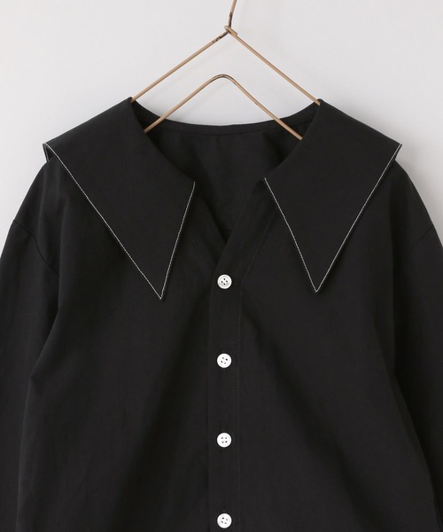 LOWRYS FARM（ローリーズファーム）の「セーラーシャツＬＳ　642963（シャツ/ブラウス・キッズ・ベージュ/ブラック/オフホワイト・120cm/110cm/130cm/150cm/140cm）」の18枚目の写真