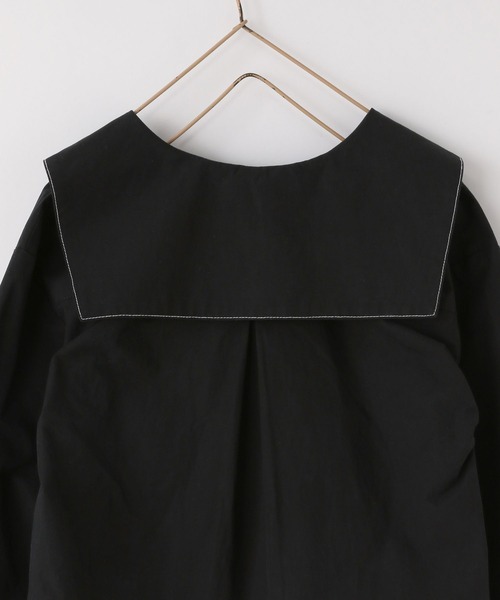 LOWRYS FARM（ローリーズファーム）の「セーラーシャツＬＳ　642963（シャツ/ブラウス・キッズ・ベージュ/ブラック/オフホワイト・120cm/110cm/130cm/150cm/140cm）」の22枚目の写真