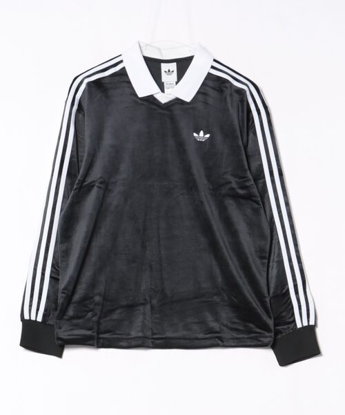 セール】adidas アディダス U VELOUR POLO LS(SK) ロングスリーブ
