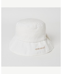 VIVA HEART（ビバハート）の「【VIVA　HEART/GOLF】 ストライプバックリボンハット（ハット）」