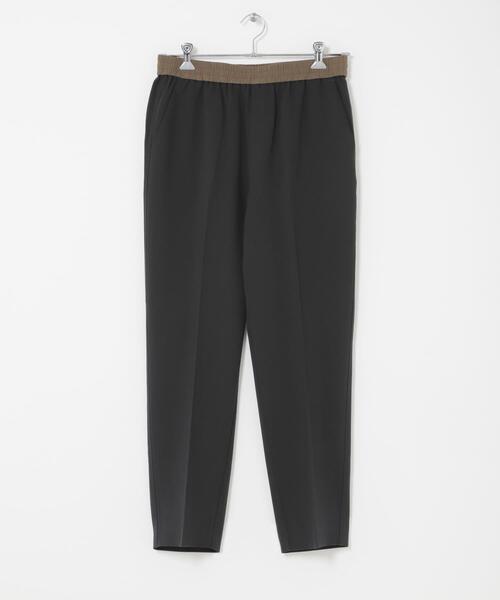 ITEMS URBANRESEARCH(アイテムズ アーバンリサーチ)の「『撥水/防汚/接触冷感』多機能 ウエスト切替 イージーパンツ(楽着シリーズ)(その他パンツ・メンズ・チャコールグレー/ネイビー/ベージュ・MEDIUM/LARGE)」の9枚目の写真