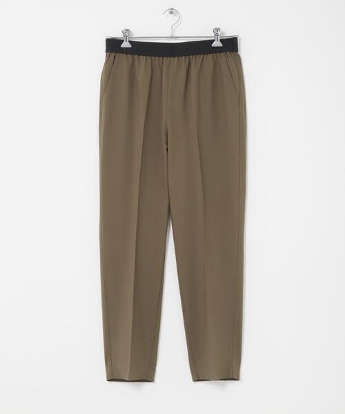 ITEMS URBANRESEARCH(アイテムズ アーバンリサーチ)の「『撥水/防汚/接触冷感』多機能 ウエスト切替 イージーパンツ(楽着シリーズ)(その他パンツ・メンズ・チャコールグレー/ネイビー/ベージュ・MEDIUM/LARGE)」の19枚目の写真