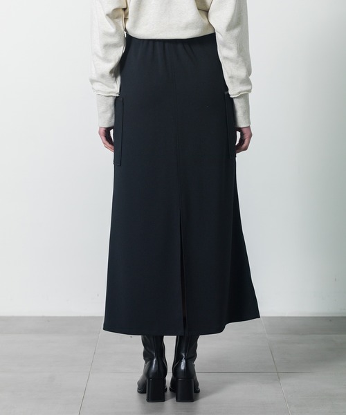 CITY TOKYO(シティトウキョウ)の「【CITY TOKYO/シティートウキョウ】タッキングカーゴスカート(スカート・レディース・ベージュ/ブラック・1/2)」の20枚目の写真