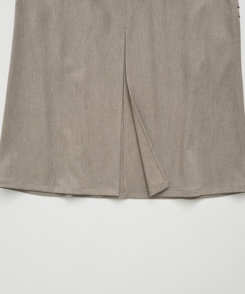 CITY TOKYO(シティトウキョウ)の「【CITY TOKYO/シティートウキョウ】タッキングカーゴスカート(スカート・レディース・ベージュ/ブラック・1/2)」の12枚目の写真