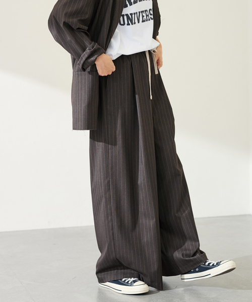 FRAMeWORK(フレームワーク)の「TOPカラーイージースラックス(スラックス・レディース・ブラウン系その他/ベージュ・36/38/40)」の8枚目の写真